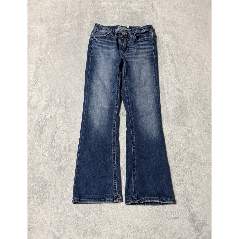 BKE Stella Mid Rise Slim Fit Bootcut Jeans Womens 24x25.5 Blue Denim